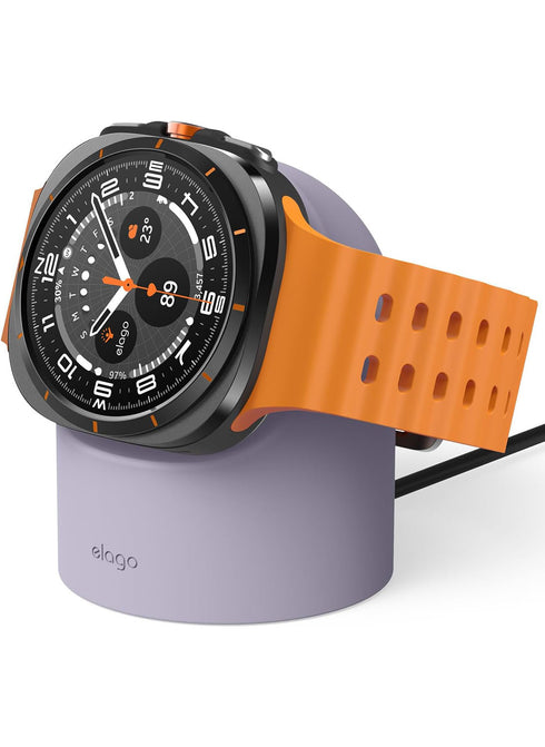 elago Samsung Galaxy Watch 8 / 8 Classic / 7 Ultra / 7 / 6 / 6 Classic / 5 / 5 Pro (40/43/44/45/47mm) Charger GW2 Stand