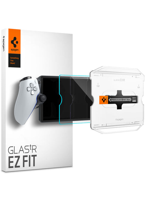 Spigen PlayStation Portal Remote Player Tempered Glass Screen Protector GLAStR EZ FIT