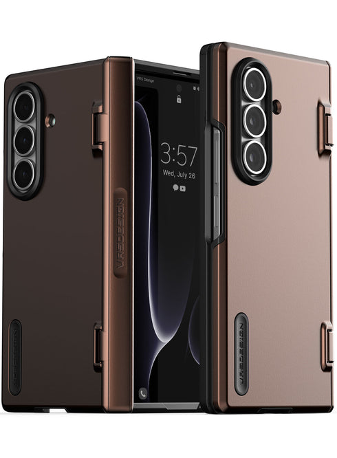 VRS Design Samsung Galaxy Z Fold 7 Case Terra Guard Modern with Hinge Protection