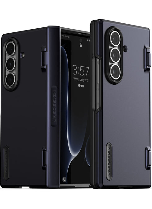 VRS Design Samsung Galaxy Z Fold 7 Case Terra Guard Modern with Hinge Protection