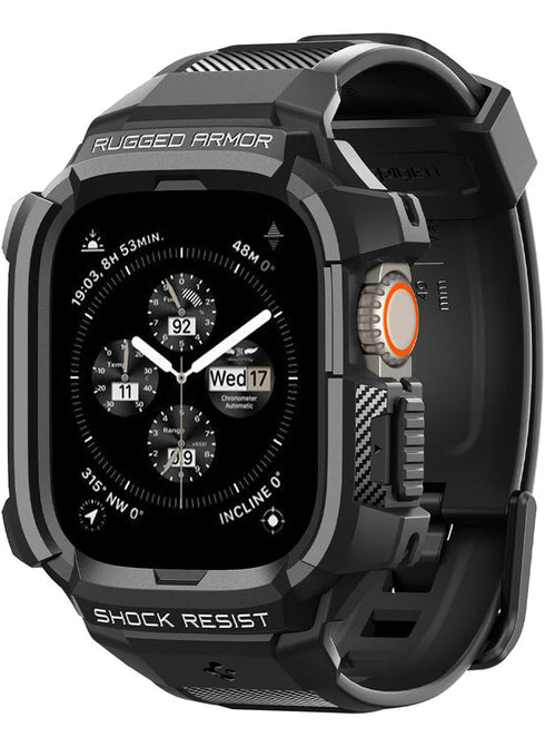 Spigen Apple Watch ULTRA (49mm) Band with Case Rugged Armor PRO