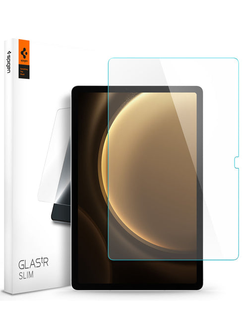 Spigen Samsung Galaxy Tab S9 FE Tempered Glass Screen Protector GLAStR Slim