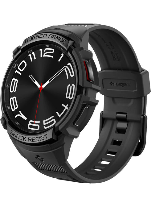Spigen Samsung Galaxy Watch 6 Classic (43mm) Band with Case Rugged Armor PRO-(BOX DAMAGE)