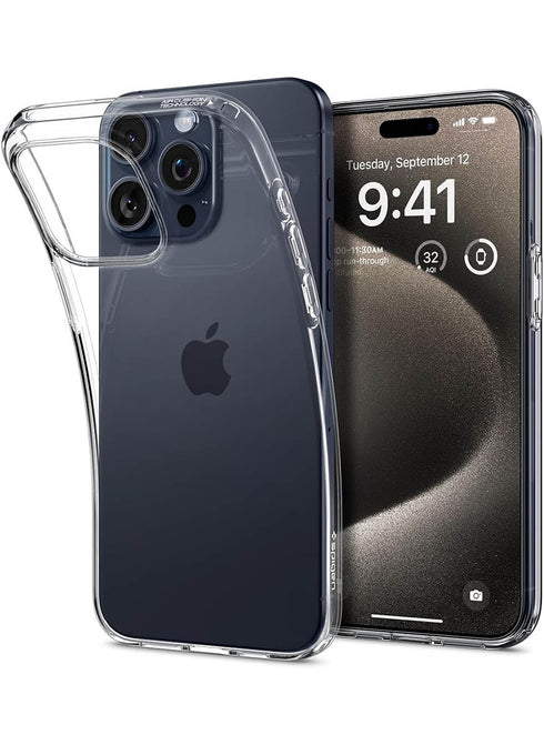 Spigen iPhone 15 Pro MAX Case Liquid Crystal