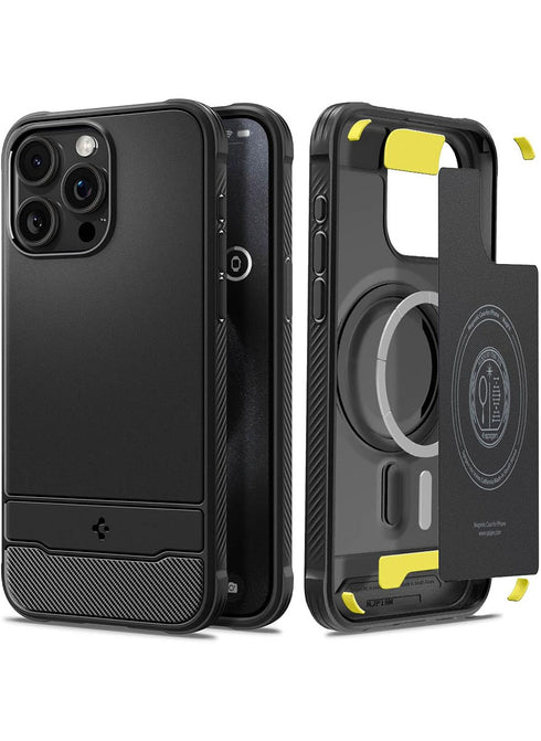 Spigen iPhone 15 Pro MAX Case Rugged Armor MagFit