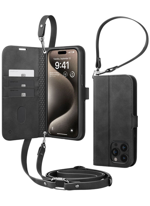 Spigen iPhone 15 Pro MAX Case Wallet S PRO