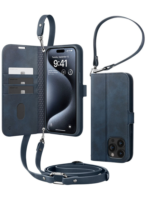 Spigen iPhone 15 Pro MAX Case Wallet S PRO