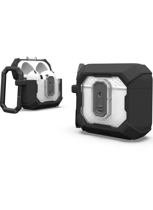 UAG AirPods 4 Case Plasma with Secure Lock & Carabiner