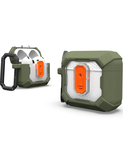 UAG AirPods 4 Case Plasma with Secure Lock & Carabiner