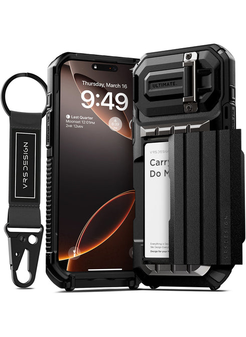 VRS Design iPhone 16 Pro MAX Case Damda Glide ULTIMATE with Strap