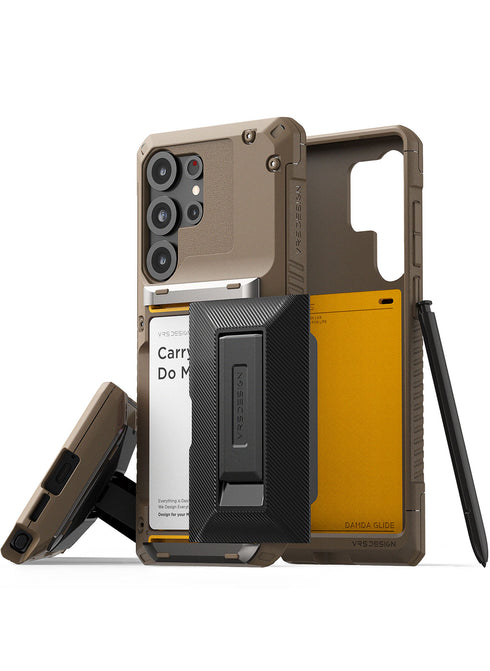 VRS Design Samsung Galaxy S25 ULTRA Case Damda Glide Hybrid