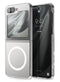 elago Samsung Galaxy Z Flip 6 Case Magnetic Hybrid Clear