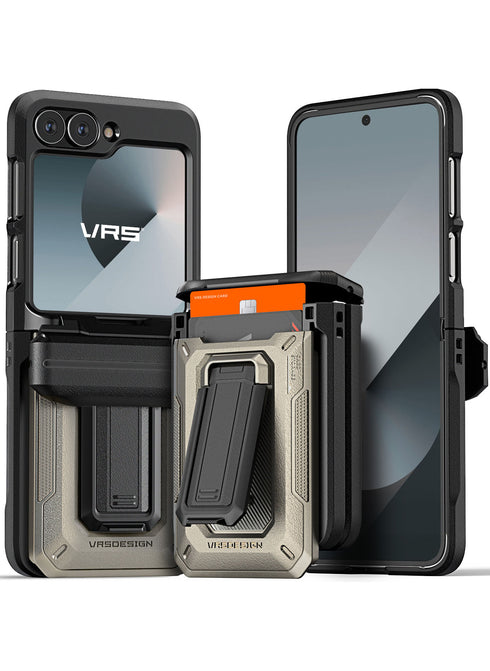 VRS Design Samsung Galaxy Z Flip 6 Case D-Wallet Origin