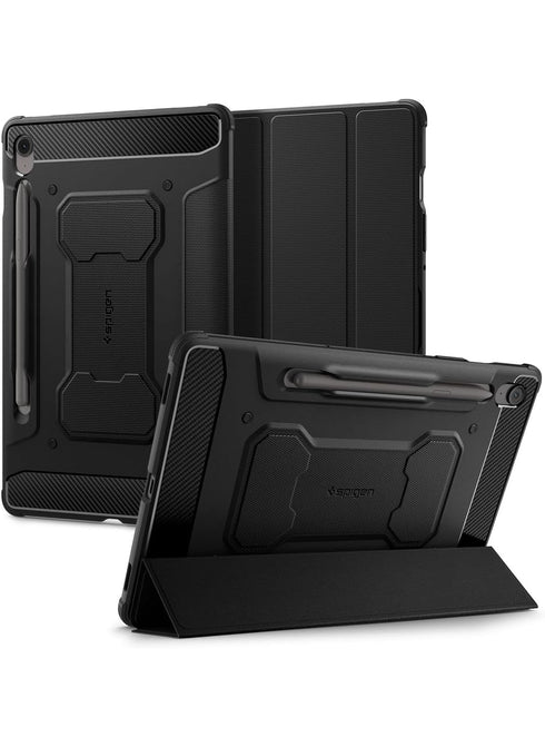 Spigen Samsung Galaxy Tab S10 FE PLUS Case Rugged Armor PRO-(BOX DAMAGE)