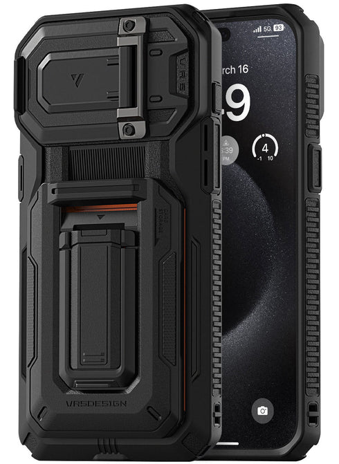 VRS Design iPhone 15 PRO Case D-Wallet Origin