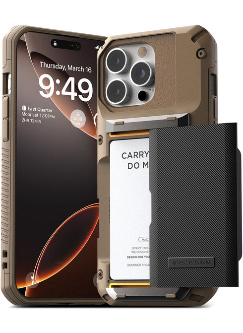 VRS Design iPhone 16 Pro MAX Case Damda Glide PRO GROOVE