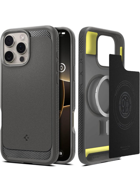 Spigen iPhone 16 Pro MAX Case Rugged Armor MagFit