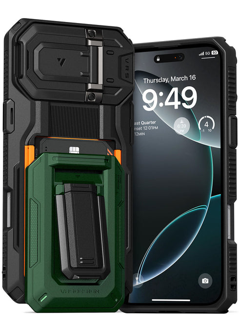 VRD Design iPhone 16 PRO Case D-Wallet Origin