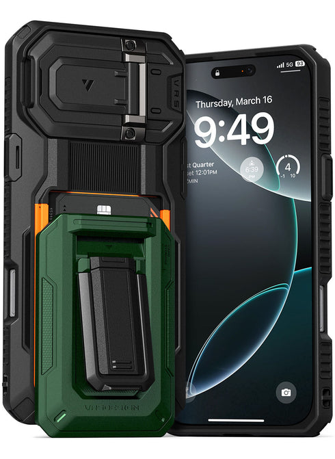VRS Design iPhone 16 Pro MAX Case D-Wallet Origin