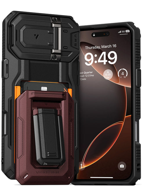 VRS Design iPhone 16 PLUS Case D-Wallet Origin