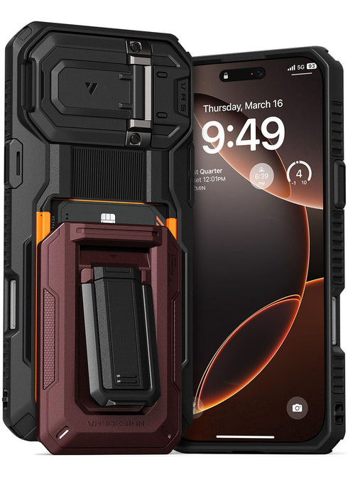 VRS Design iPhone 16 Pro MAX Case D-Wallet Origin