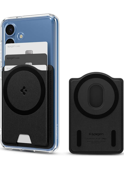 Spigen Samsung Galaxy S26 / S25 series Dual-Side Magnetic Wallet 3 Cards Holder Valentinus (MagFit Plus)
