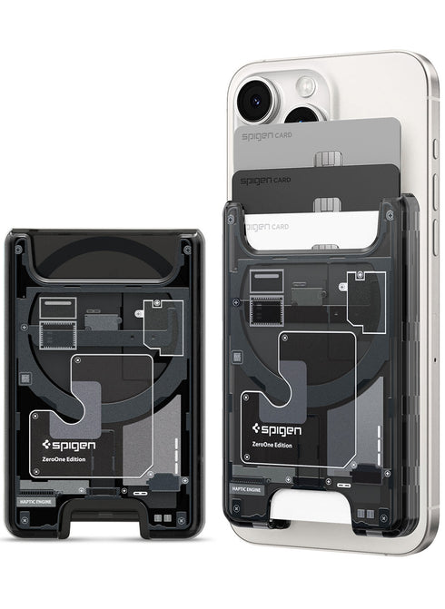 Spigen Magnetic Wallet 3-4 Cards Holder Ultra Hybrid ZERO ONE