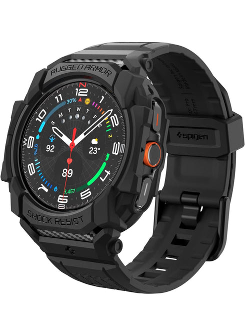 Spigen Samsung Galaxy Watch ULTRA (47mm) Band with Case Rugged Armor PRO