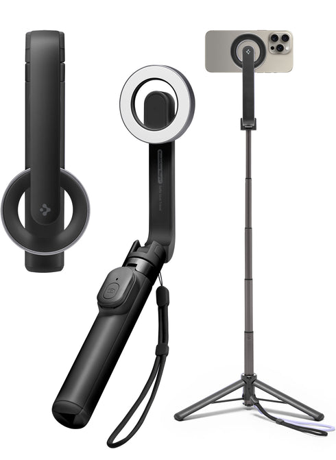 Spigen MagSafe 24" Extendable Selfie Stick Tripod Stand with Bluetooth Remote