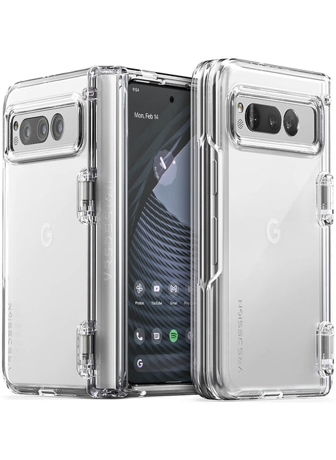 VRS Design Google Pixel Fold Case Simpli Fit Crsytal