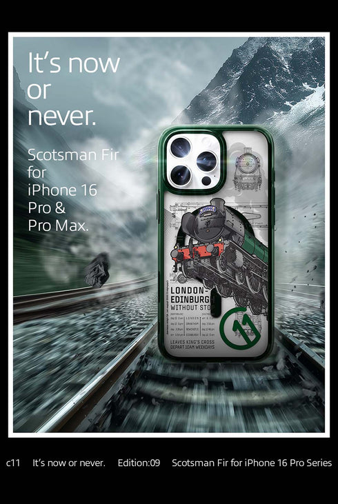 Spigen iPhone 16 Pro MAX Case Ultra Hybrid T MAGFIT SCOTSMAN FIR