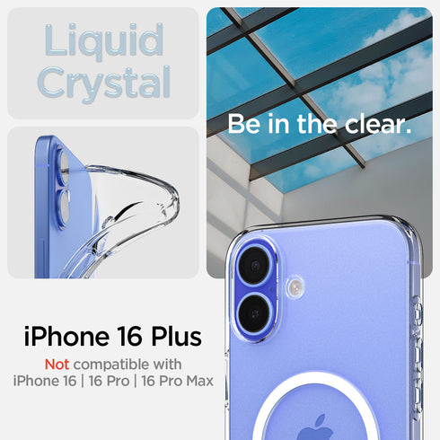 Spigen iPhone 16 PLUS Case Liquid Crystal MagFit