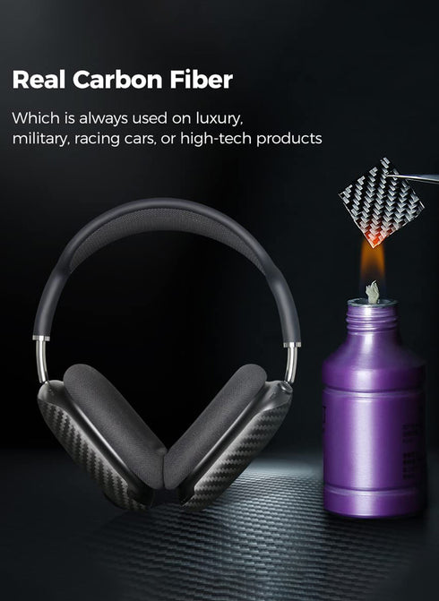 MONOCARBON AirPods Max Case Real Carbon Fiber