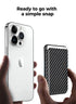 MONOCARBON Magnetic Wallet Real Carbon Fiber (MagSafe)