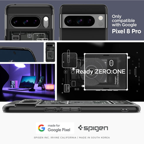 Spigen Google Pixel 8 PRO Case Ultra Hybrid ZERO ONE