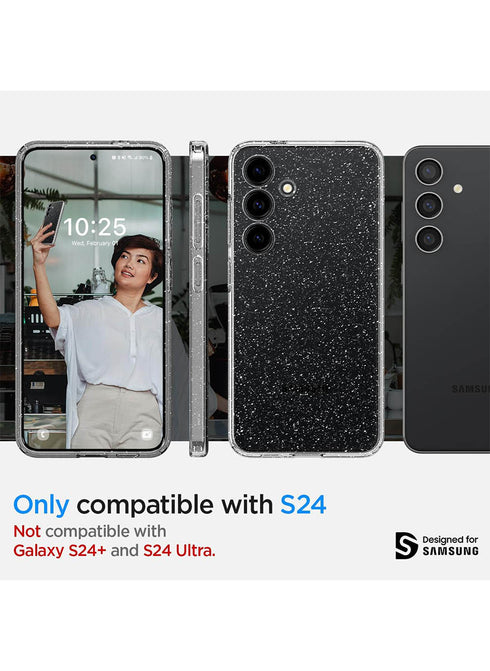 Spigen Samsung Galaxy S24 Case Liquid Crystal Glitter