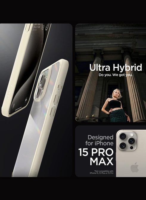 Spigen iPhone 15 Pro Max Case Ultra Hybrid