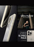 Spigen iPhone 15 Pro Max Case Ultra Hybrid