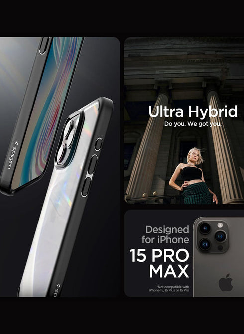 Spigen iPhone 15 Pro Max Case Ultra Hybrid
