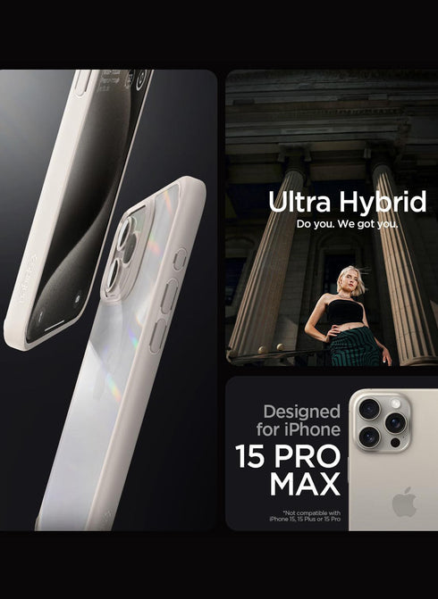 Spigen iPhone 15 Pro Max Case Ultra Hybrid