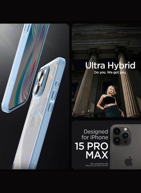Spigen iPhone 15 Pro Max Case Ultra Hybrid