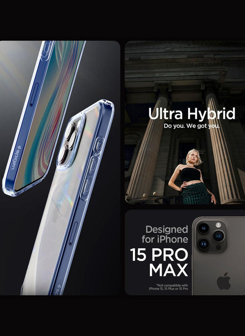 Spigen iPhone 15 Pro Max Case Ultra Hybrid