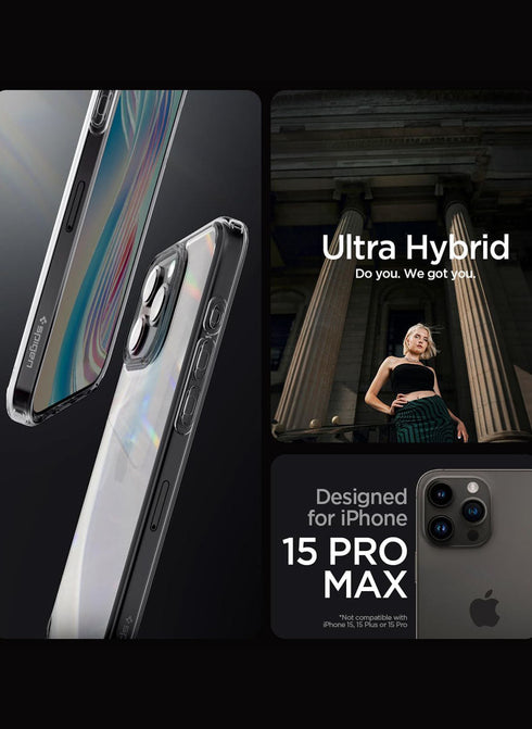 Spigen iPhone 15 Pro Max Case Ultra Hybrid