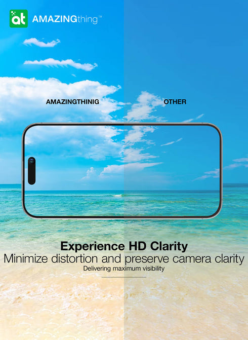 Amazing Thing iPhone 15 PRO / iPhone 15 Pro MAX Camera Lens Protector Supreme Aluminum AR Lens