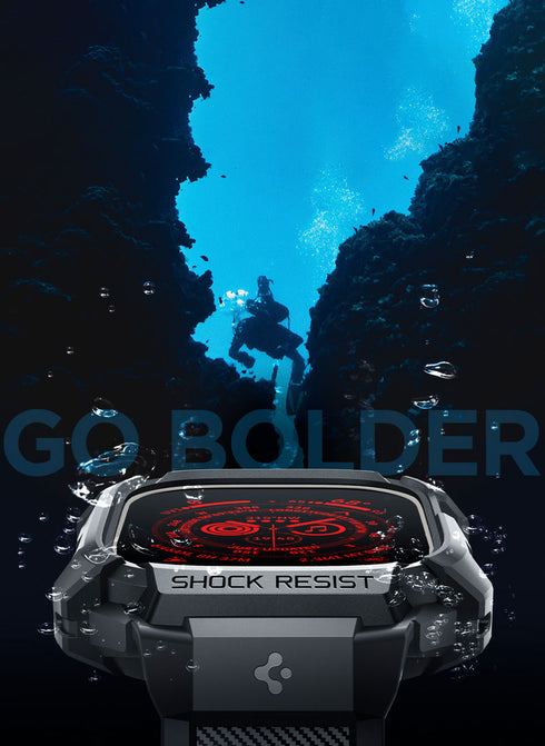 Spigen Apple Watch ULTRA (49mm) Band with Case Rugged Armor PRO