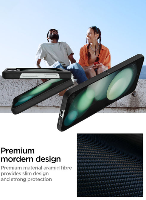 Spigen Samsung Galaxy Z Flip 5 Case Air Skin PRO (Aramid Fiber)