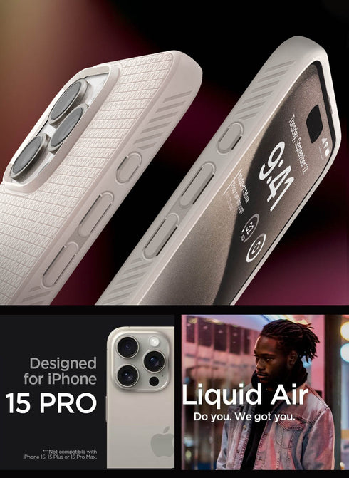 Spigen iPhone 15 PRO Case Liquid Air