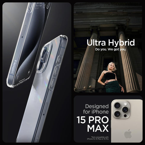 Spigen iPhone 15 PRO Case Ultra Hybrid