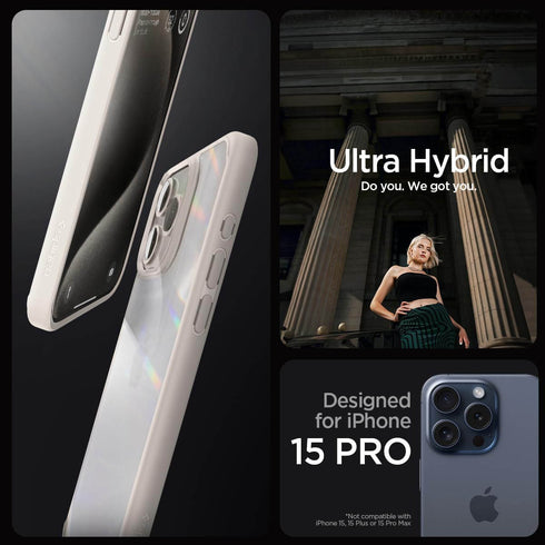 Spigen iPhone 15 PRO Case Ultra Hybrid