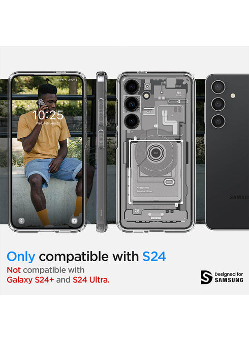 Spigen Samsung Galaxy S24 Case Ultra Hybrid ZERO ONE